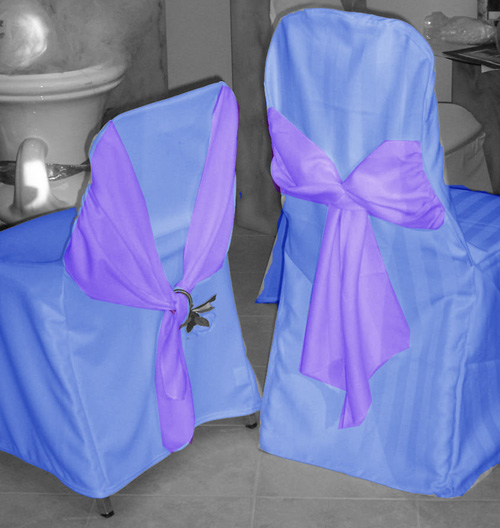 MATCHING THEME CHAIR COVERS