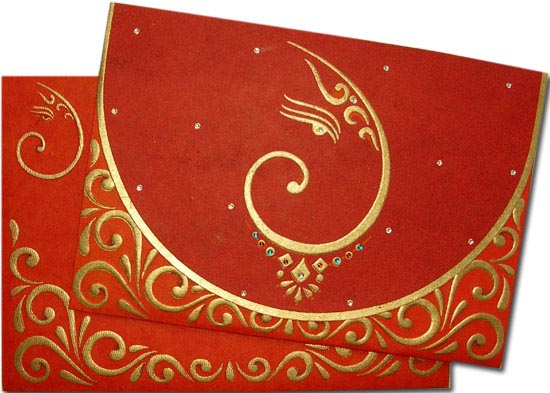 HINDU WEDDING CARD 06