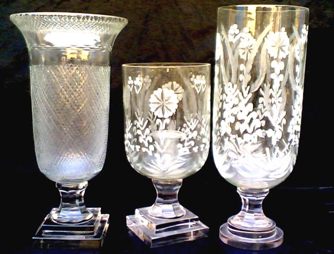 GLASS TYPE CANADLE STAND SHAMADANS