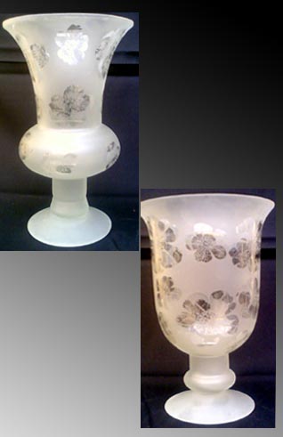 PAINTED CANDLE STAND SHAMADAN