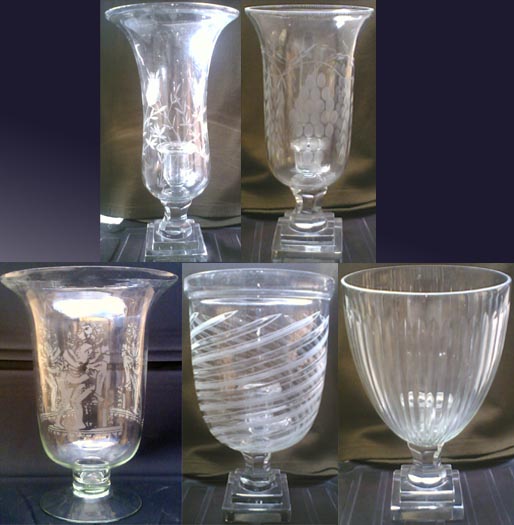 DIFFERENT DESIGN GLASS SHAMADAN