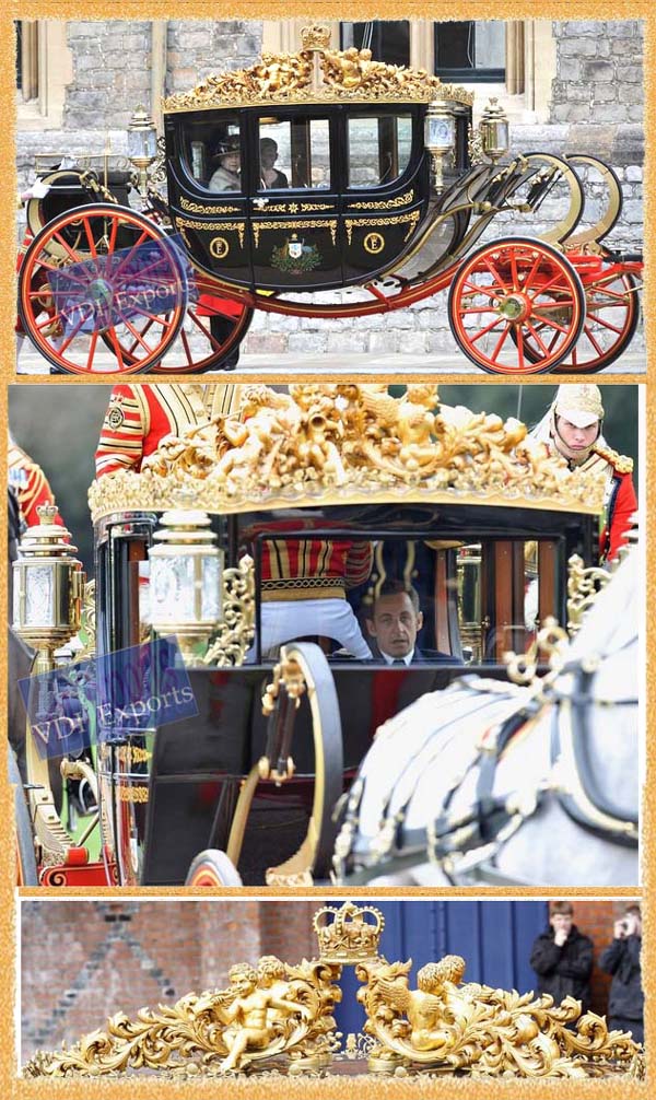 PRESIDENT OF FRANCE HORSE ROYAL CARRIAGE