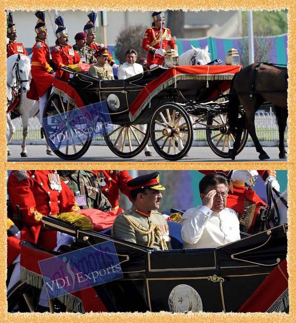 ROYAL PRESIDENT GUARD OF HONOR CARRIAGE