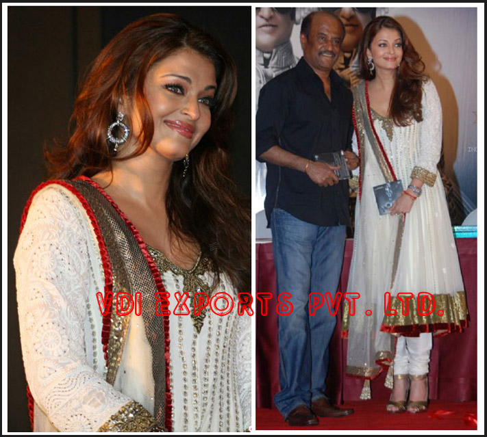 BOLLYWOOD AISHWARYA RAI EMBROIDERED SUIT