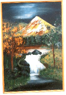 Canvas Acrylic Painting