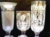 GLASS TYPE CANADLE STAND SHAMADANS