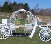 WITHOUT FOOTREST CINDERELLA HORSE CARRIAGE