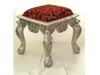 SILVER FOILED SIDE STOOL