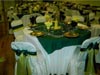 CHAIRS COVERS WITH MATCHING TABLE COVERS