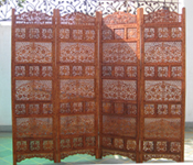 CARVED WOODEN PARTITIONS