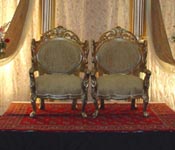 BRIDEGROOM CARVING CHAIRS