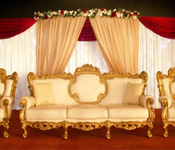 ROYAL WEDDINGS THRONES STAGES