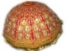 RED EMBROIDERED INDIAN WEDDING UMBRELLA